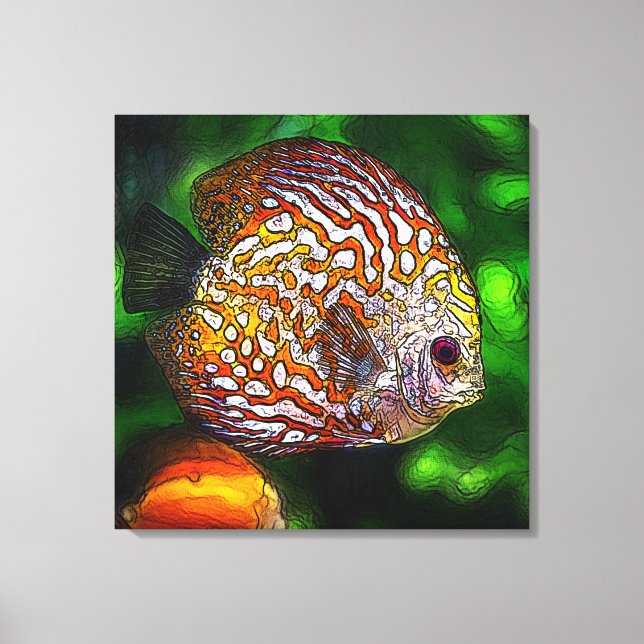 Discus_20170601_by_JAMColors Canvastryck (Framsida)