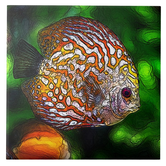 Discus_20170601_by_JAMColors Kakelplatta (Framsidan)