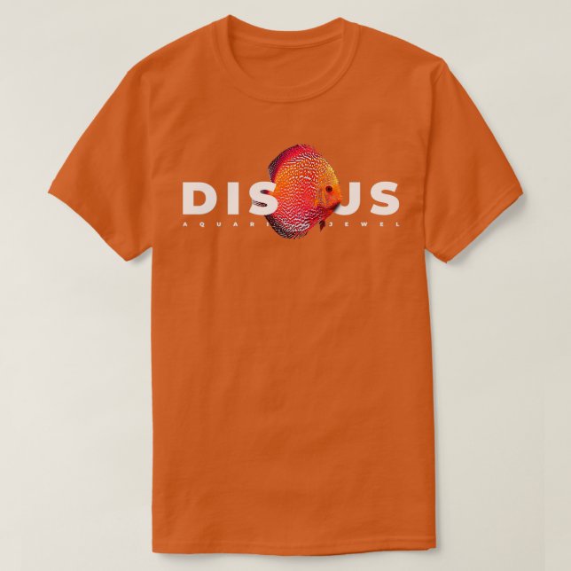 Discus Fish Keeper Keeper T Shirt (Design framsida)