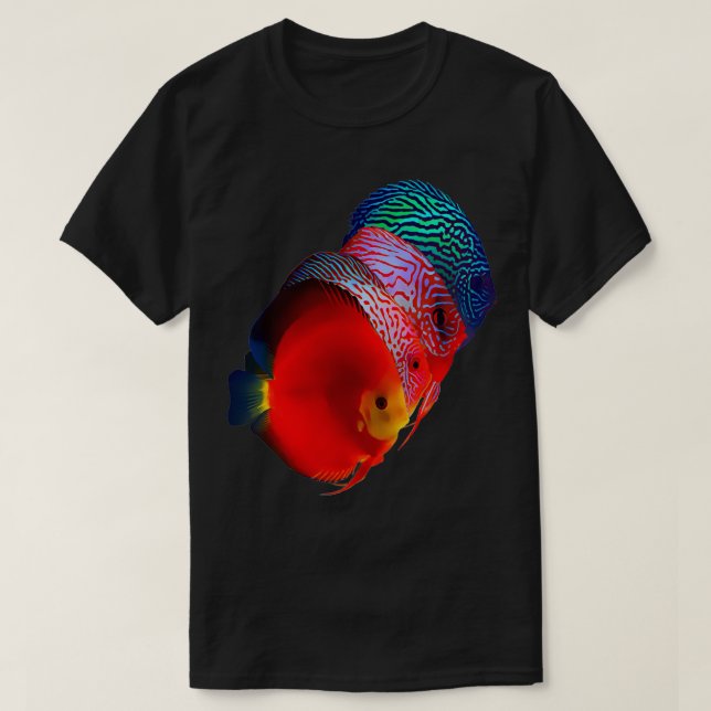 Discus Fish Shirt T Shirt (Design framsida)