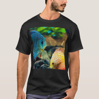 Discus fiskfoto t shirt