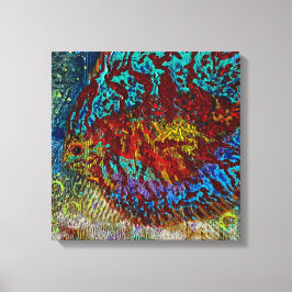 Discus fiskrettigt Kanvastryck