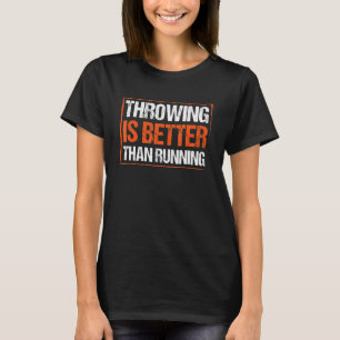 Discus Thrower Co., Idrottsman för att kasta Fält T Shirt