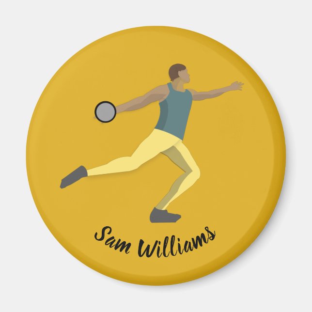 Discus Throwing Magnet (Framsidan)