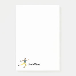 Discus Throwing Post-it Block