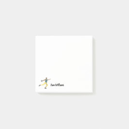 Discus Throwing Post-it Block