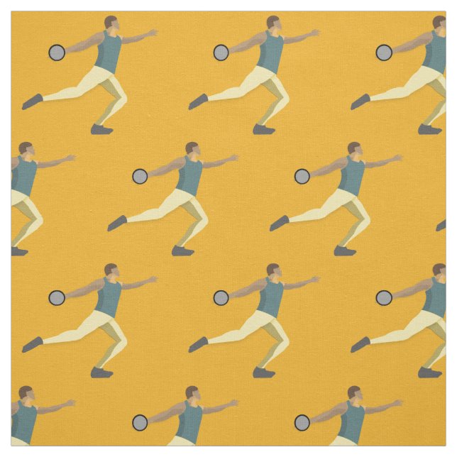 Discus Throwing Tyg (Provkarta)