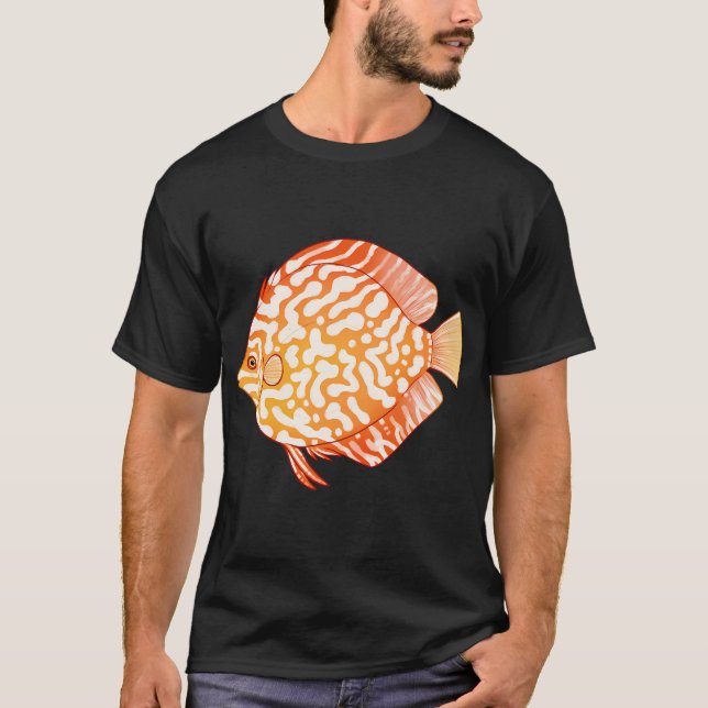 Discusfisk av typen Pigeon Blood T Shirt (Framsida)