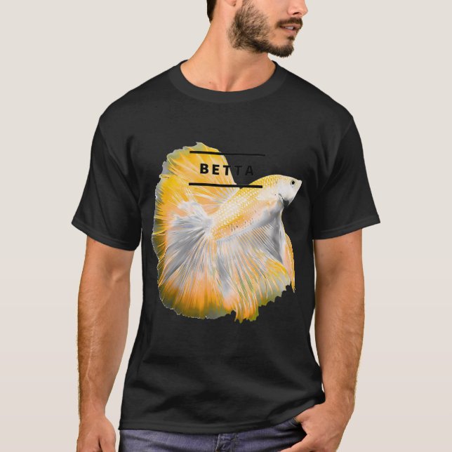 Discusfisk Cichlid Akvariefiskodlare T Shirt (Framsida)