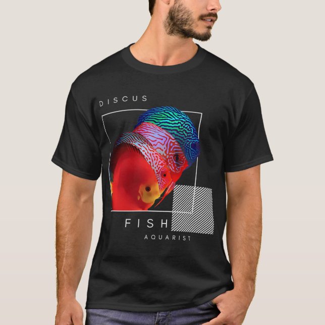Discusfisk T Shirt (Framsida)