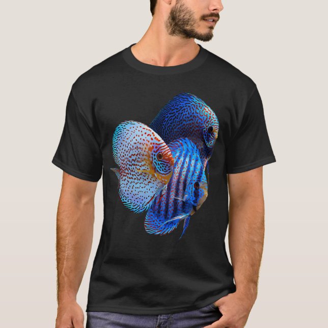 Discusfisk T Shirt (Framsida)