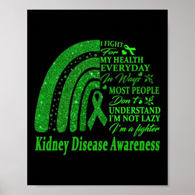 Disease Warrior Jag är Bra 2 Poster (Framsidan)