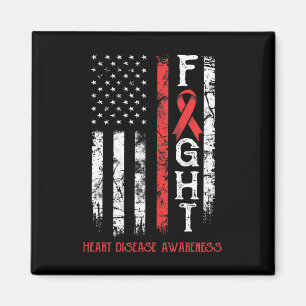 Disease Warrior US Flagga Magnet