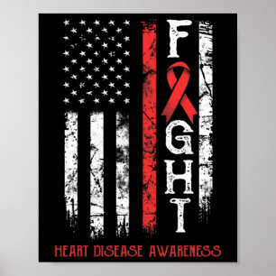 Disease Warrior US Flagga Poster