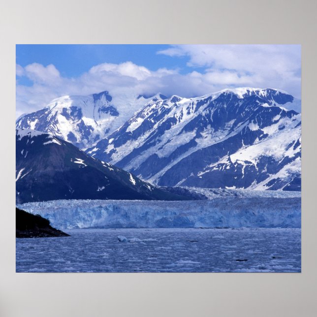 Disenchantment Bay och Hubbard Glacier Poster (Framsidan)