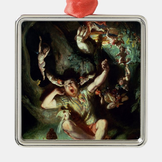 Disenchantmenten av grund julgransprydnad metall (Framsidan)