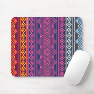 Diseño Andino Azul, Naranja y Magenta Musmatta