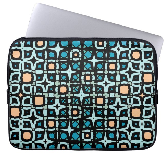 Diseño de Azulejos Mediterráneos Laptop Fodral (Framsidan)