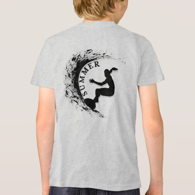 Diseño de verano urbano para remeras t shirt (Baksida)