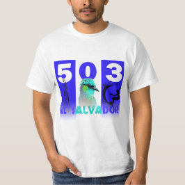DISEÑO EL SALVADOR 503 T SHIRT