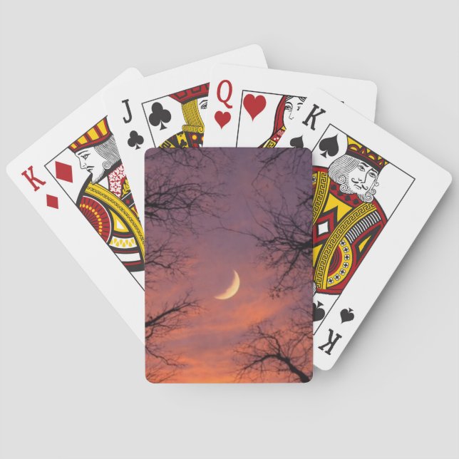 Diseño natural elegante casinokort (Baksidan)