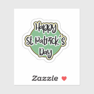 Diseño para el dia de San Patricio. Klistermärken