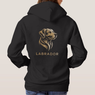 Diseño Premium de Labrador en Dorado T Shirt