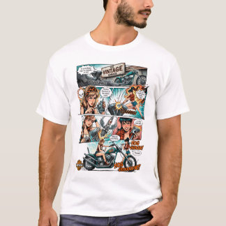 Diseño The Vintage Garage T Shirt