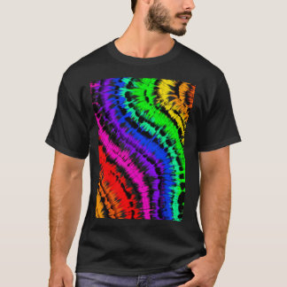 Diseño tie dye rainbow t shirt