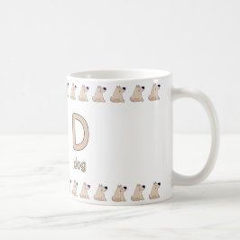 DisforDog–FunAlphabetCupDesign Kaffemugg