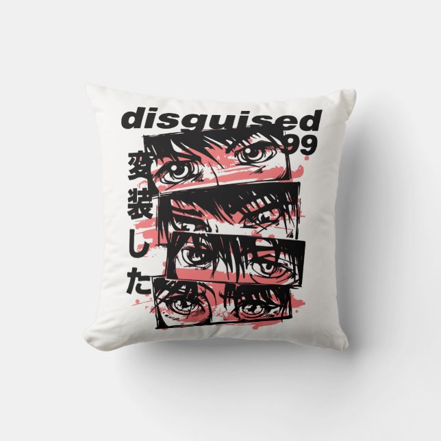 Disguised 99: Anime Ögon Kollektion Kudde (Framsida)