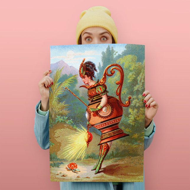 Dish Darlings Goddess Nattkonstutskrift Poster (Skapare uppladdad)