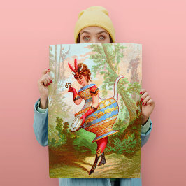 Dish Darlings Pottery Queen Art Skriv ut Poster
