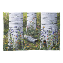 Dish Towel ’Old Aspen Grove’