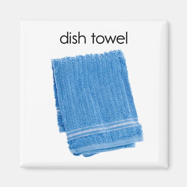 Dish Towel Refrigerator Magnet (Framsidan)