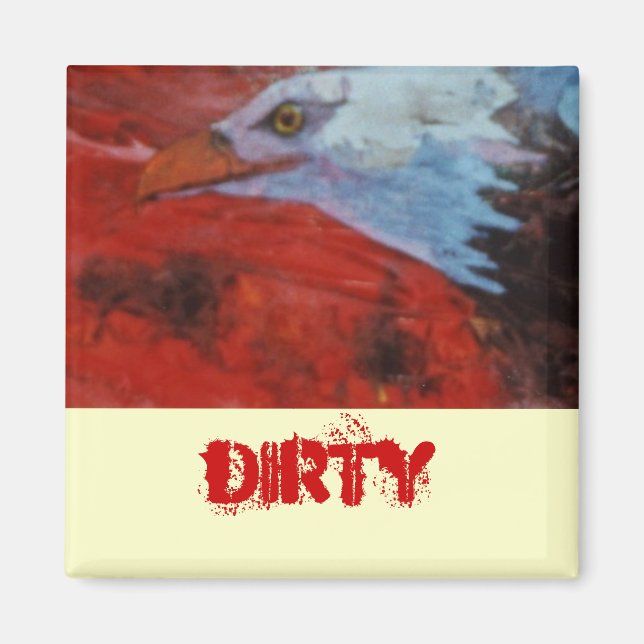 Dish Washer Status Magnet (Framsidan)