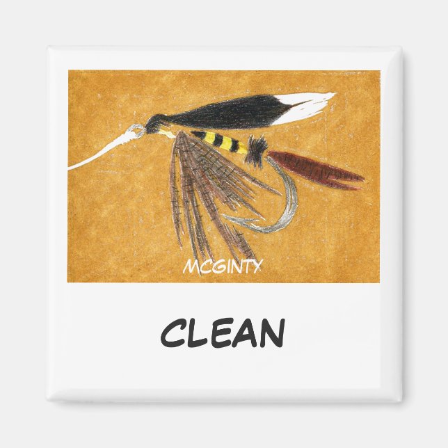 Dish Washer Status Magnet (Framsidan)