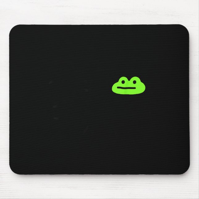 Dishonest Frog Behave No Frog Funny Cute Frog Love Musmatta (Framsidan)
