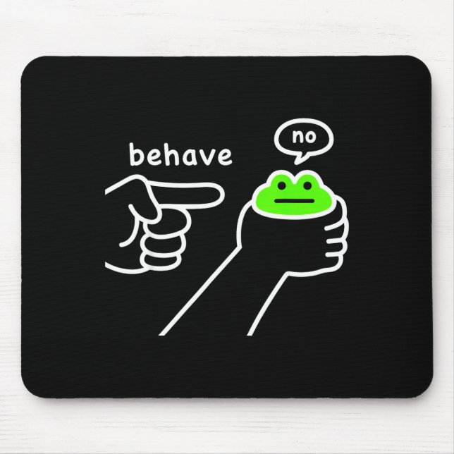 Dishonest Frog Funny Frog Meme Behave No Cartoon D Musmatta (Framsidan)