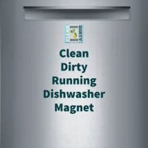 Dishwasher Clean Dirty Running Lemon Kitchen