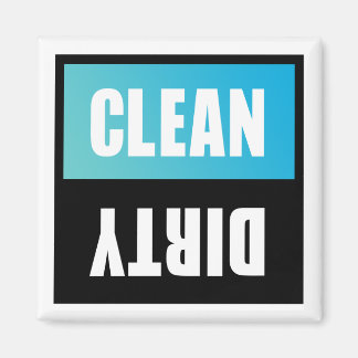 Dishwasher Clean eller Dirty Sign Magnet