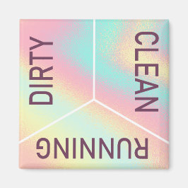 Dishwasher Dacker Kitchen Clean Dirty Reversible Magnet