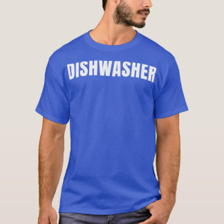 Dishwasher Funny Job Title Profession Birthday Gif T Shirt