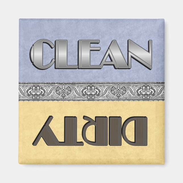 Dishwasher köks-Magnet Magnet (Framsidan)