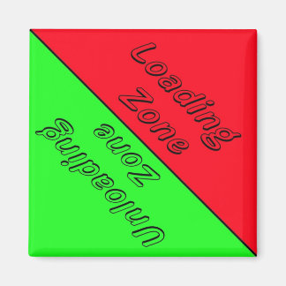 Dishwasher Loading and Unloading Zones Magnet