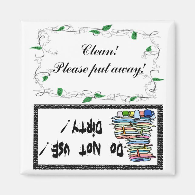 Dishwasher Magnet (Framsidan)