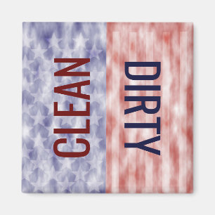 Dishwasher Magnet American Flagga