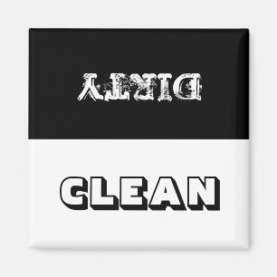 Dishwasher Magnet Clean eller Dirty