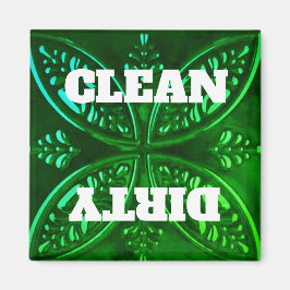 Dishwasher Magnet, dekorativ Grönt Magnet