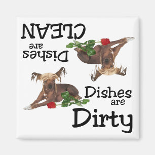 Dishwasher Magnet, kinesisk klippt Älskare Magnet